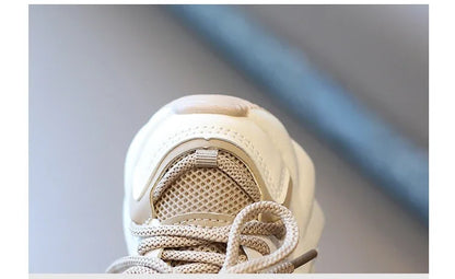 Fashion Children's Sports Shoes Student Mesh Breathable Running Shoes Kids Non-slip Basketball Shoes for Girls and Boys Outdoor