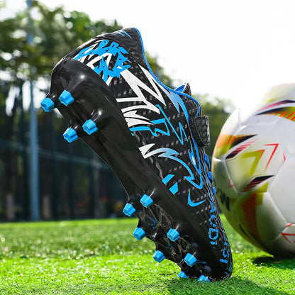 New Men Kids Soccer Shoes Non-Slip Football Boots Ultralight Cleats Match Grass Boys Professional Training Shoes Drop Shipping