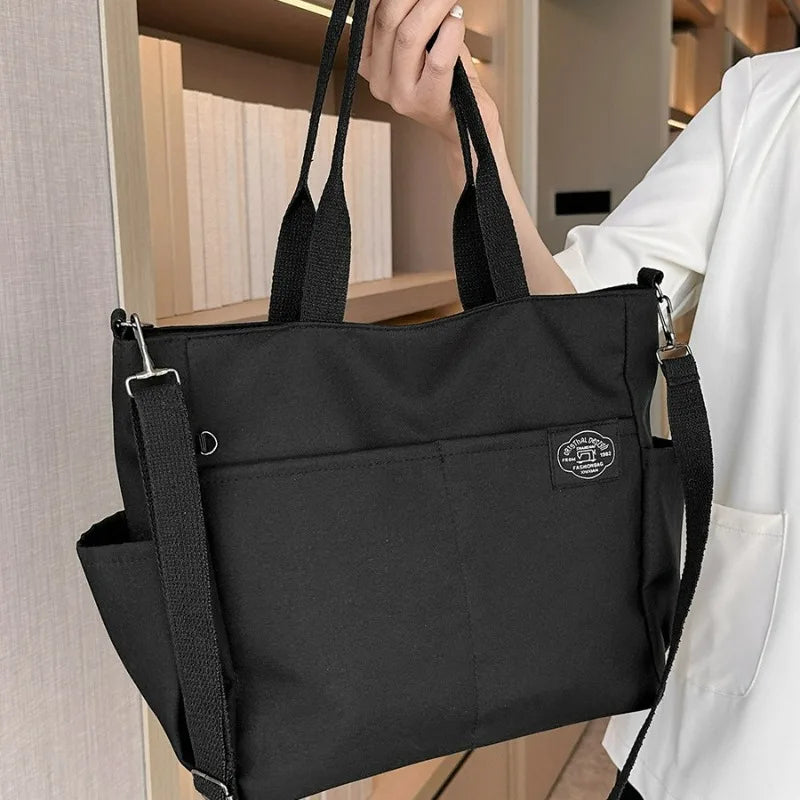 2025 New Unisex Single-Shoulder Bag, Oxford Waterproof Material, Handy Versatile Laptop Bag, Large Capacity Crossbody Bag