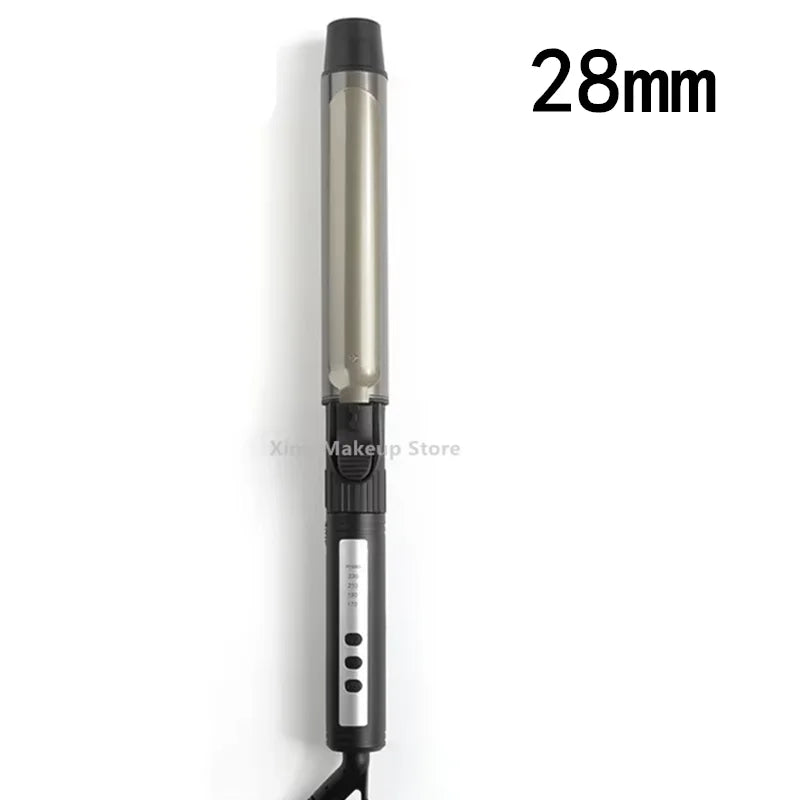 9/19/25/28/32mm ProfessionalAutomatic Rotating Curling Iron Temperature Display Ceramic Hair Curler Hair Curler Anti Scalding