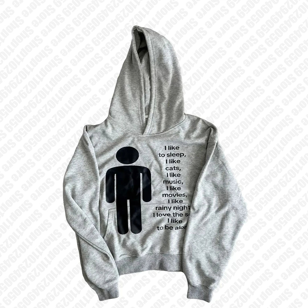 Letter Print Coat Men Women Jackets Zip Hooded Sweatshirt Oversized Long-sleeved Zipper Tops Casual Hoodies Jacket