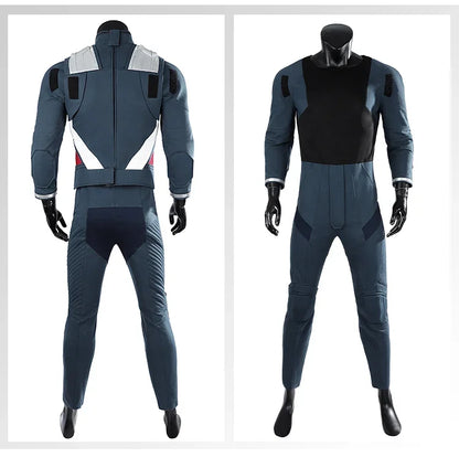 New Superhero Cosplay Costume Captain Steve Rogers Suit Adult Men Halloween Comic Con Outfit Custom Made Superhero Jumpsuit