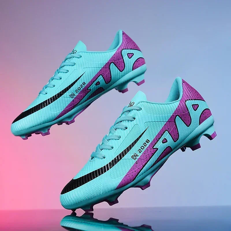 New Men Soccer Shoes FG/TF Hot-selling Boy High-quality Ultralight Cleats Non-Slip Football Boots Match Sneakers Futsal Indoor