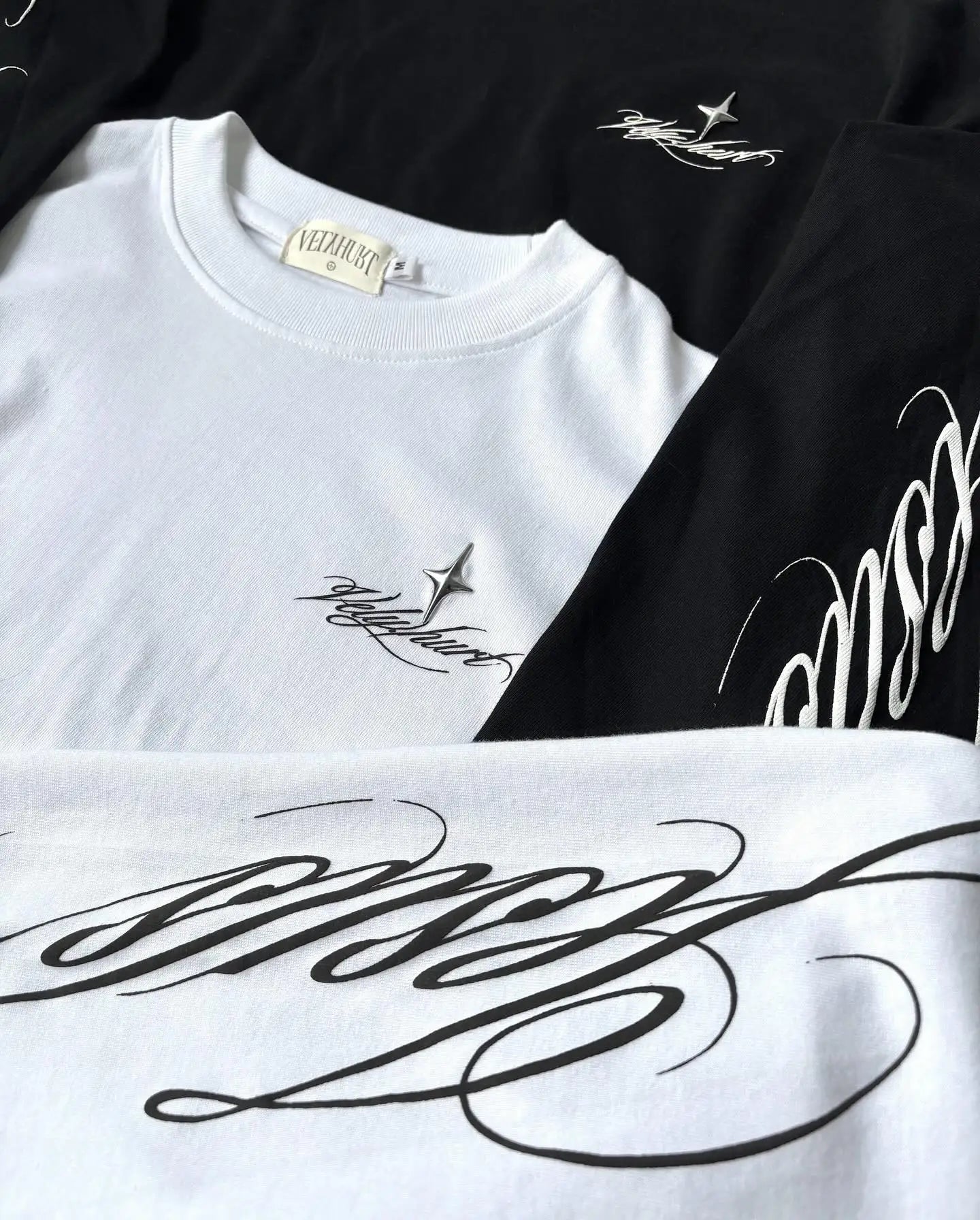 2025 New Harajuku American Retro Fashion Letter Printed Long Sleeved T-shirt Casual Loose Street Style Printed Tops StreetWear