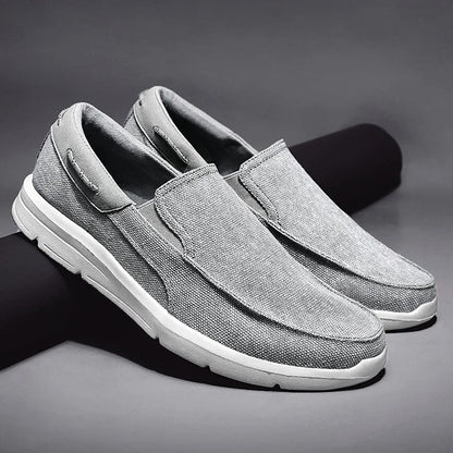 Mocassins Para Homens Sapatos Outono Novo Masculino Sapatos de Lona Clássicos Sapatos de Lazer Confortáveis Tênis Respiráveis Para Homens Mocassins