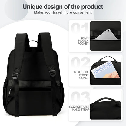 Backpack 40x20x25 Cabin Bag, Hand Luggage Travel Backpack for Easyjet Cabin Bag 45x36x20, Laptop Backpack for Women/Men