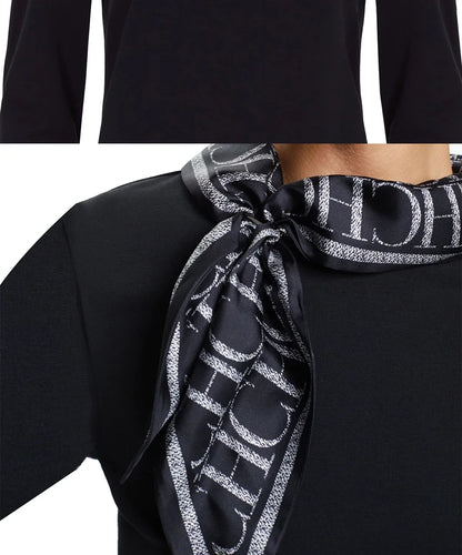 New Women's  Long Sleeved TopsVintage Fashion Female Top T-Shirt Bow Design Casual New Top Retro Ladies T-Shirt