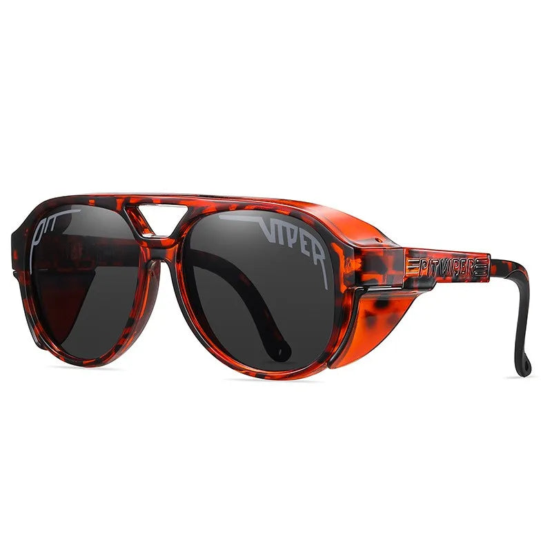Viper Cycling Sunglasses Adult UV400 Men Women Designer Steam Punk Eyewear Vintage Sun Glasses Retro Goggles