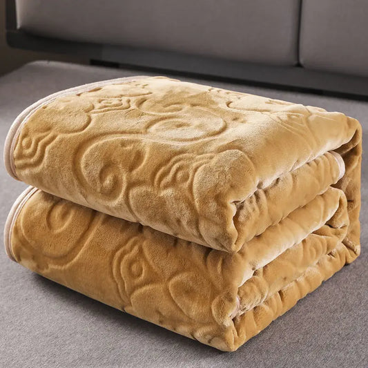 Soft Warm Solid Velvet Blanket Autumn Winter Warm Couch Bed Throw Blankets Home Decor Sofa Cover Bedding Bedspread Blanket