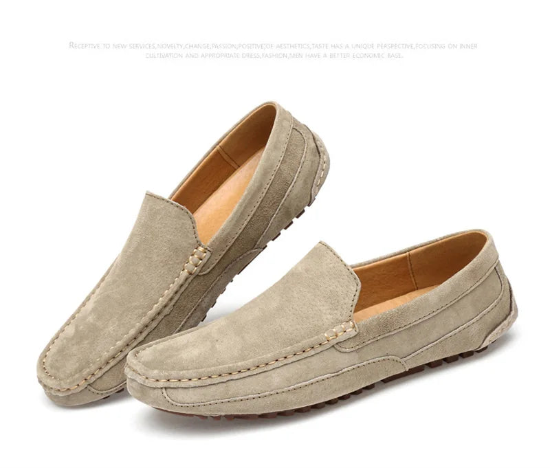 Leather Man Loafers Luxury 2022 Casual Shoes For Men Boat Shoes Handmade Men Slipon Driving Shoes Male Moccasins Zapatos