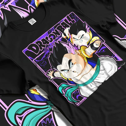 2026 Summer Dragon Ball  Oversized T-shirt 100% Cotton Vintage Y2K Graphic Print High Quality Unisex Casual Streetwear Tshirt