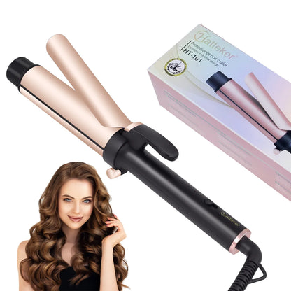 9mm Curling Wand Ceramic Barrel Pro Hair Curler with Constant Temperature Tourmaline Ceramic Iron Beauty Salon