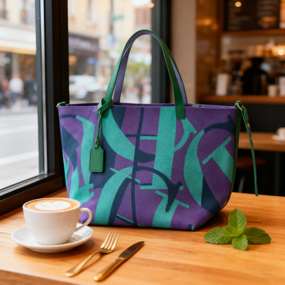 Women's Handbag Retro Design Large Capacity Fashionable Shopping Bag Multifunctional Holiday Essential Women's Bucket Bag