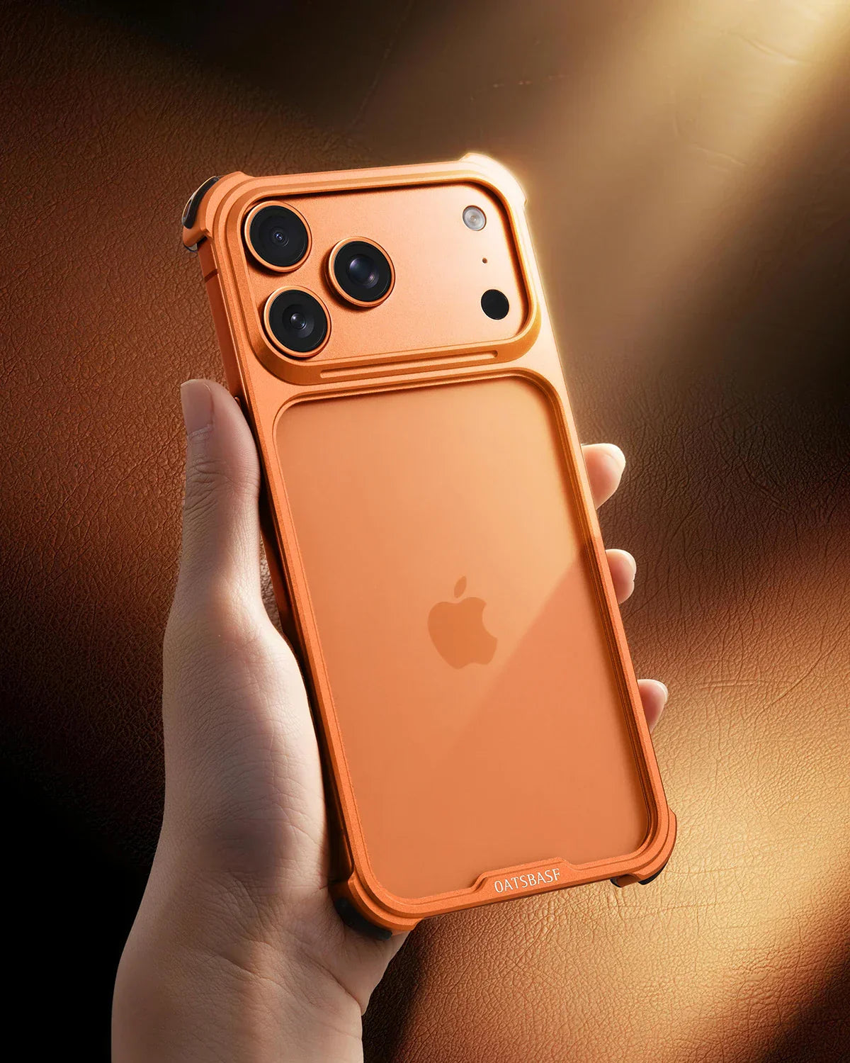 Metal Phone Case for iPhone 17 Pro Max /17Pro No Back Design Protective Cover Shockproof Bumper Compatible With MagSafe