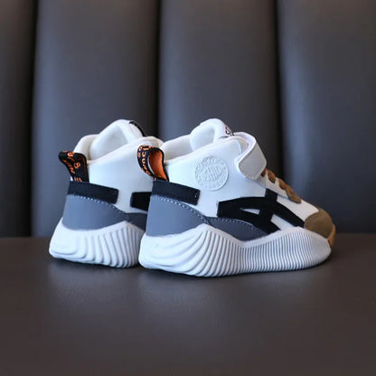 Kids Sneakers Sport Running Casual Breathable Shoes Spring Autumn Baby Boys Soft Non-Slip Children Sport Shoes Basketball Shoes