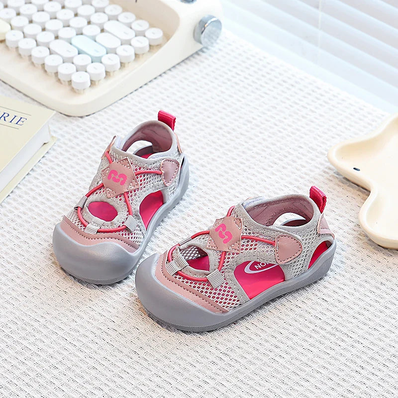 Boys Girls Recycled Adventure Sandals 2026 New Summer Kids Sporty Sandals Non-slip Versatile Chic Outdoor Barefoot Hiking Shoes