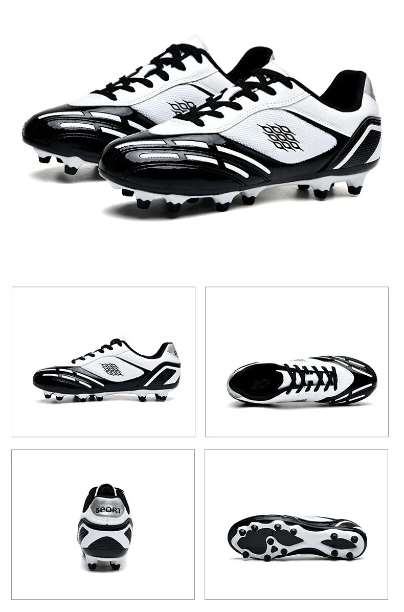 Soccer Shoes Men Turf Football Boots Fashion Firm Ground Studs Anti Slip Boy Sneakers Original Outdoor Field Training Trainers