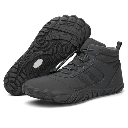 Brand New Winter Boots for Men Women Snow BareFoot Outdoor Non-slip Warm Fur Casual Sneakers Plus Size Ankle Boots Hiking Shoes