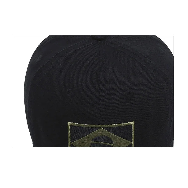 Spring and Autumn New Cotton Embroidered Brazilian Flag Baseball Cap Outdoor Cotton Men and Women Camouflage Sun Hat
