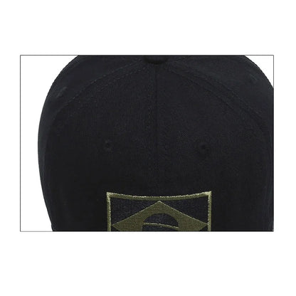 Spring and Autumn New Cotton Embroidered Brazilian Flag Baseball Cap Outdoor Cotton Men and Women Camouflage Sun Hat