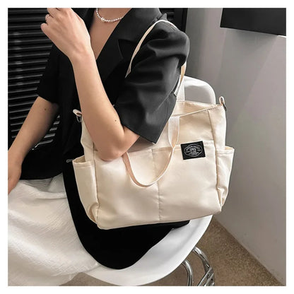 2025 New Unisex Single-Shoulder Bag, Oxford Waterproof Material, Handy Versatile Laptop Bag, Large Capacity Crossbody Bag