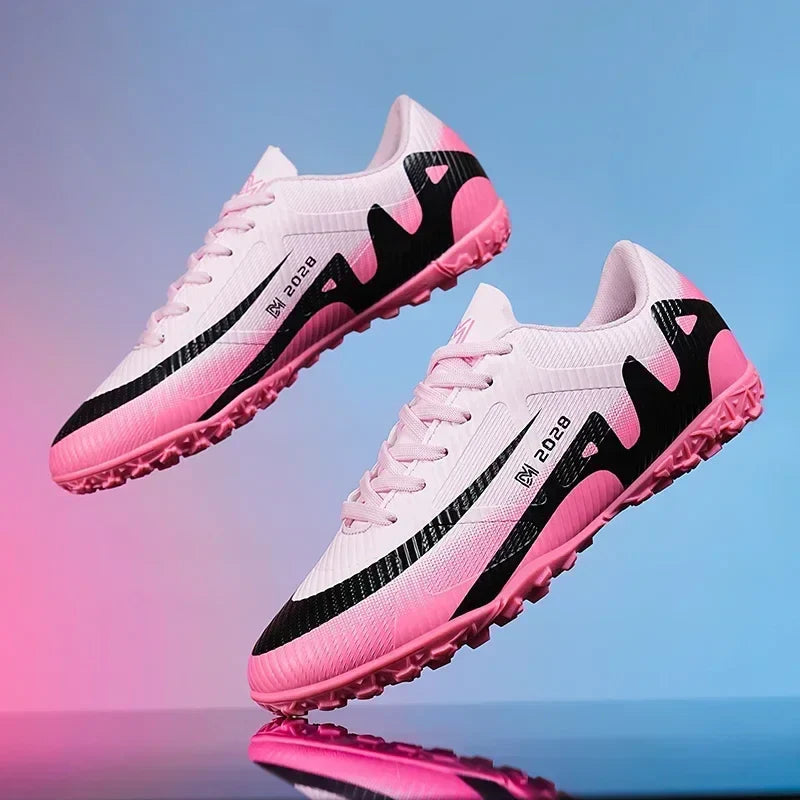 New Men Soccer Shoes FG/TF Hot-selling Boy High-quality Ultralight Cleats Non-Slip Football Boots Match Sneakers Futsal Indoor