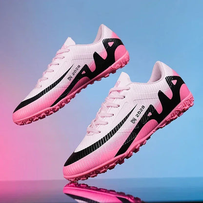 New Men Soccer Shoes FG/TF Hot-selling Boy High-quality Ultralight Cleats Non-Slip Football Boots Match Sneakers Futsal Indoor