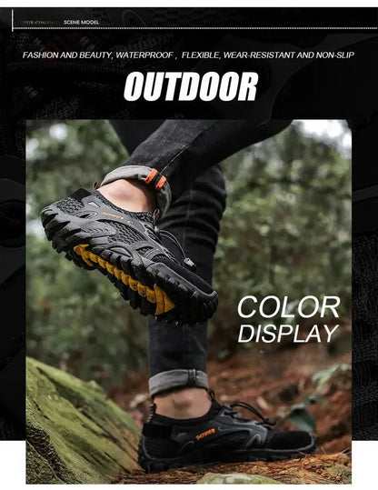 Wear-resistant Shoes for Men Hiking Shoes Jogging Trekking Sneakers Fast Zapatos Outdoor Hombre Invierno Outdoor Anti-slip