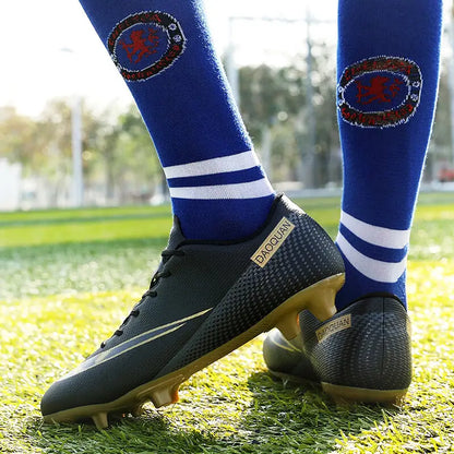 Men's Soccer Shoes Professional Society Football Boot Sports Turf Training Soccer Shoes Outdoor Grass Football Shoes for Men