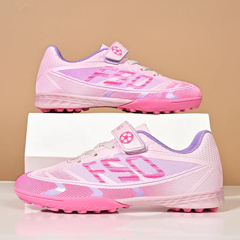 Kids Soccer Shoes School Football Boots Professional Cleats Grass Training Sport Footwear Boys Outdoor Futsal Soocer Boots 30-38