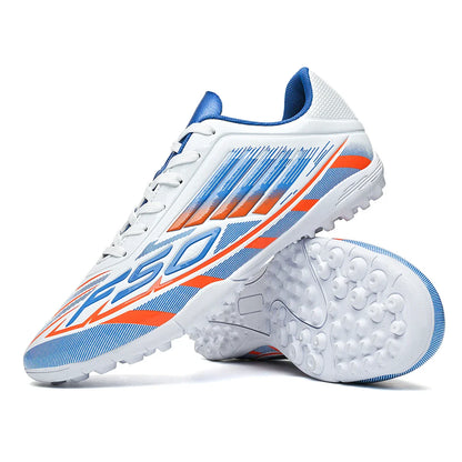 Durable and breathable soccer shoes TF nail breaking four season universal sports shoes outdoor and indoor sports shoes