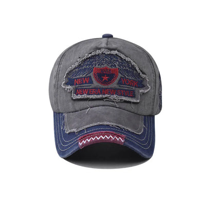 Baseball Cap Men's Fashion Embroidered Pentagram Letter Caps Men Casual Cotton Designer Hip Hop Hat Snapback