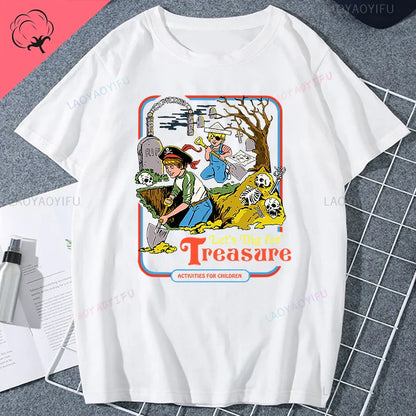 Classic Vintage 90s Tshirt Women Men Grim Evil Series Tops Nostalgia Scary Alien Supernatural Graphic Tee Popular Halloween Tees