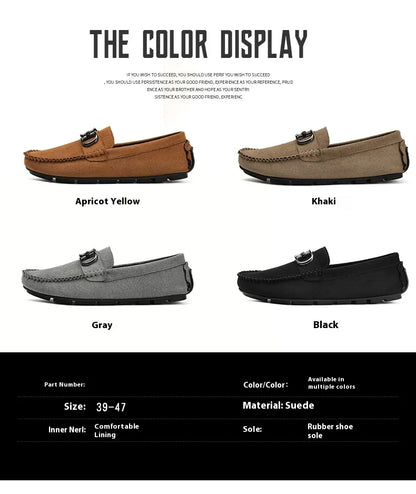 The 2025 new men's soft-soled comfortable casual shoes are versatile Lazy people can wear them on one foot Size 46 size 47