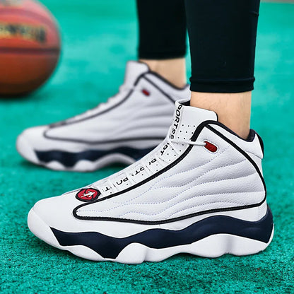 Men's casual outdoor sports classic practical basketball shoes trendy, soft, comfortable, anti-skid and wear-resistant outsole