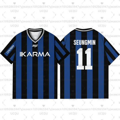 Adult Women's Men's Boys' Casual Sporty KARMA Ceremony 3D Print Graphic T-Shirt Girl Tee Outdoor Sports T-shirt