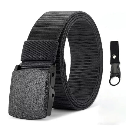Large size 150CM Military Automatic Buckle Nylon Belt Outdoor Hunting Multifunctional Tactical Canvas Belt High Quality Men Belt
