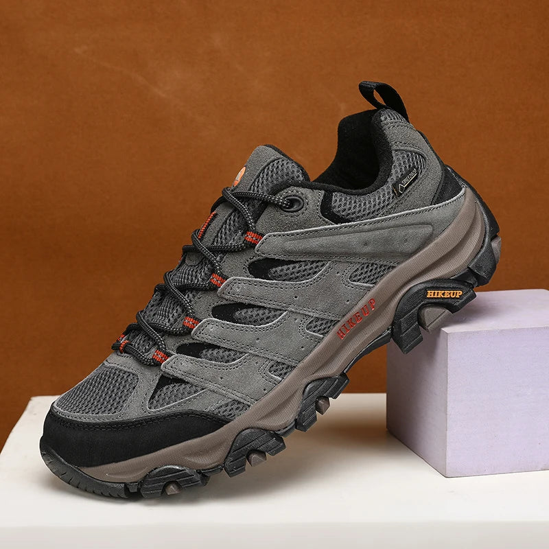 Hiking Shoes Men Designer Climbing Trekking Sneakers for Men Leather Outdoor Sports Work Man Shoes Run Shoes