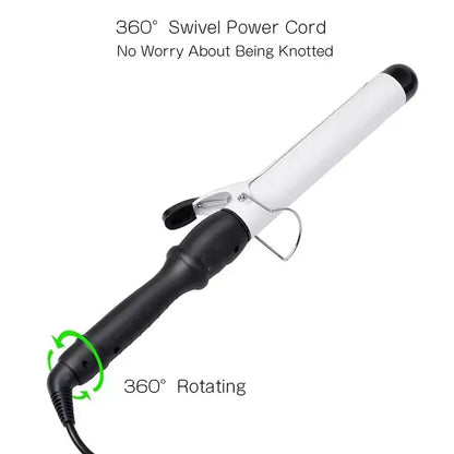 Electric Hair Curler 32mm 38mm for Women Professional Ceramic Curling Iron Adjustable Temperature Hair Styling Tool