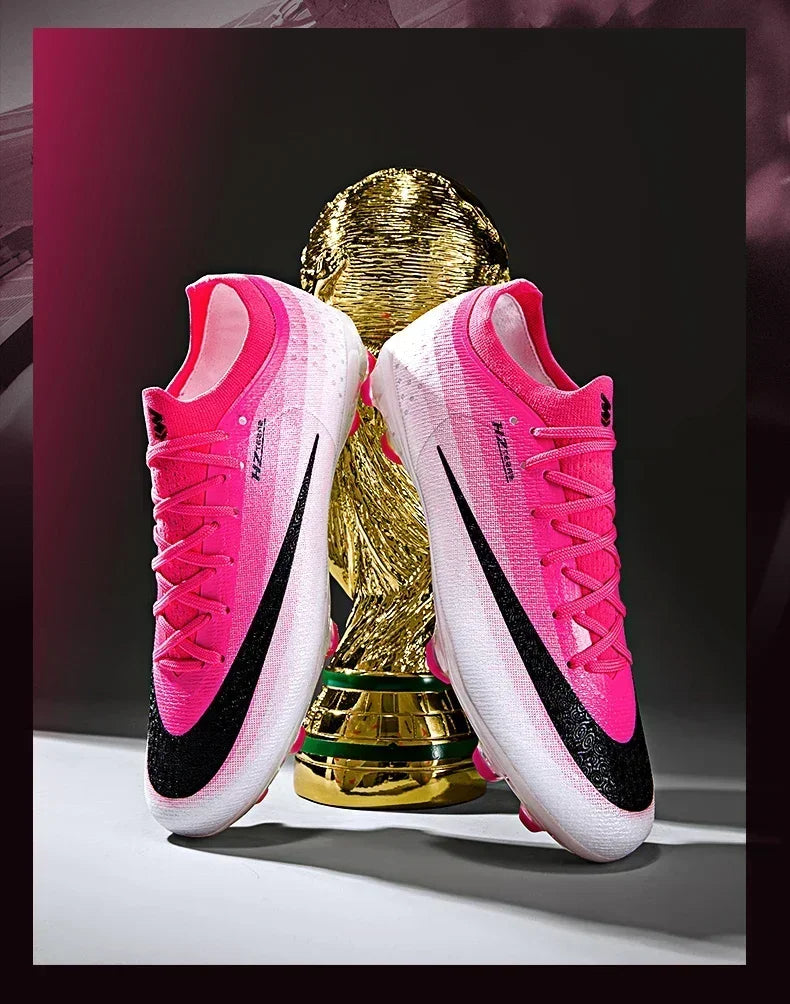 New Men Football Boots Futsal Cleats Unisex Soccer Shoes Hot Sale High-quality Professional Women Ultralight TF/FG Sneakers