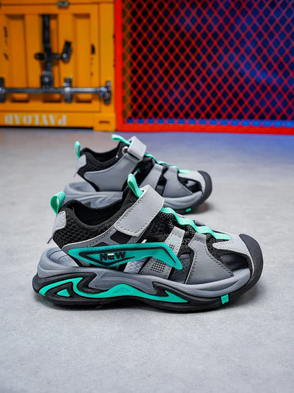 Boys' Toe-Protecting Sports Casual Shoes and Sandals