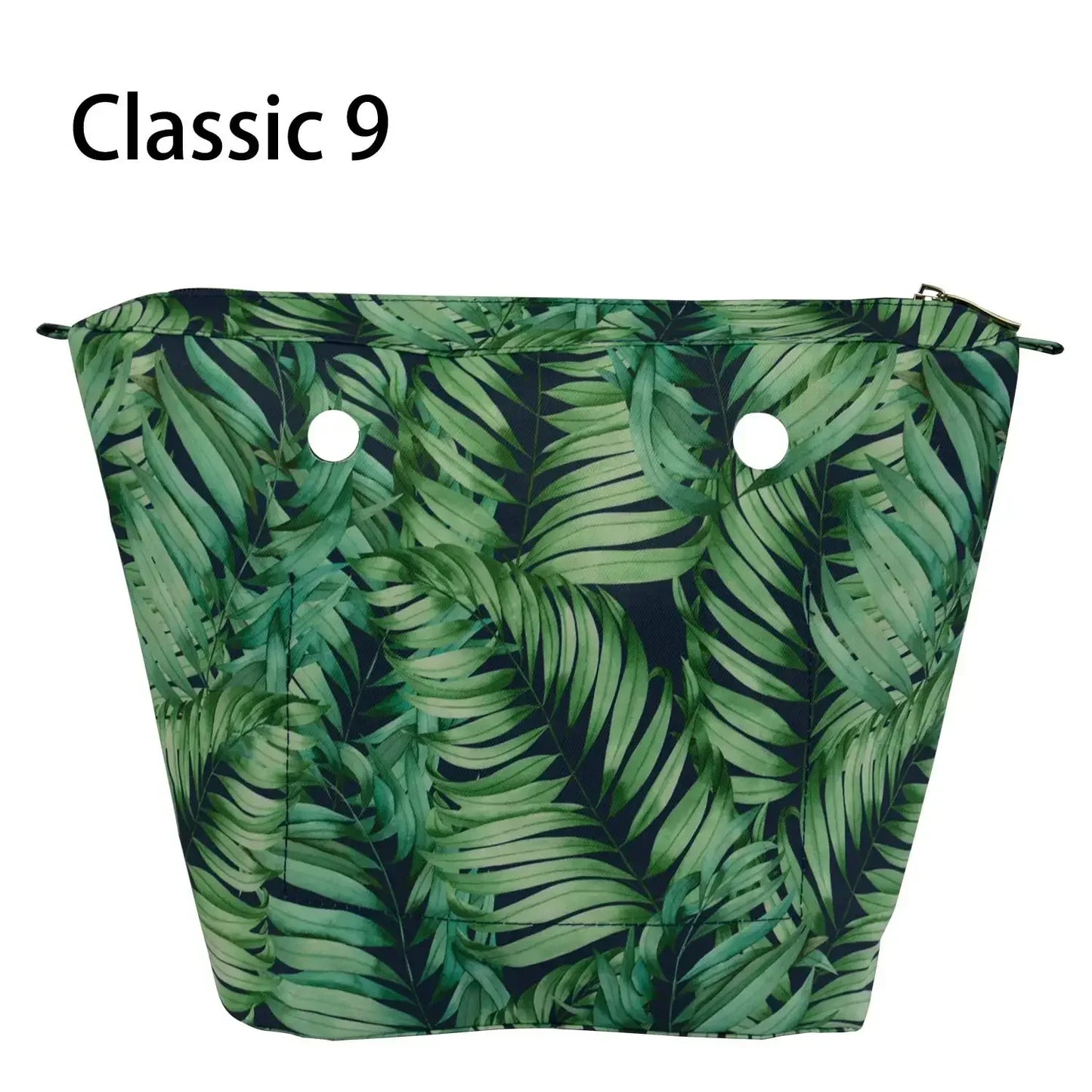 Composite Twill Cloth Waterproof Inner Lining Insert Zipper Pocket for Classic Mini Obag Senior Inner Pocket for O Bag