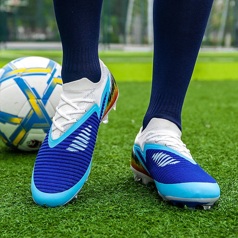 Soccer Shoes with HG Studs for Men & Teen Boys in Multiple Colors