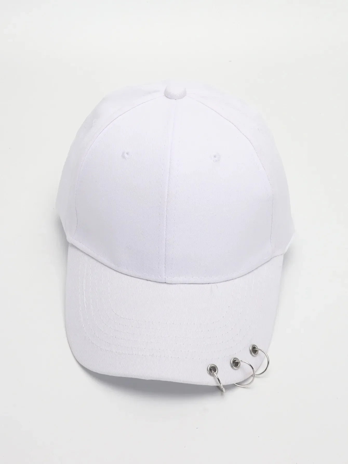 Hip Hop Women's Baseball Cap With Ring Circle Snapback Hats For Men Women Unisex Dad Hat Adjustable Kpop Korean Style Gorra