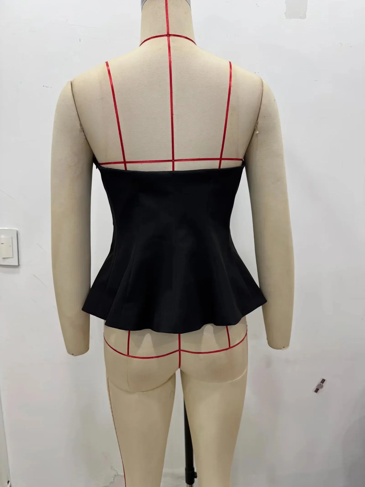 2026 Spring Summer Butter Yellow Sexy Women Tops Fashion Solid Strapless Short Tops Chic Streetwear Ladies Tops
