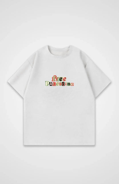 Simple Slogan Short-sleeved Printed Crew Neck T-shirt High-quality Fashion Top Casual Loose Super Large Size Street Wear Unisex