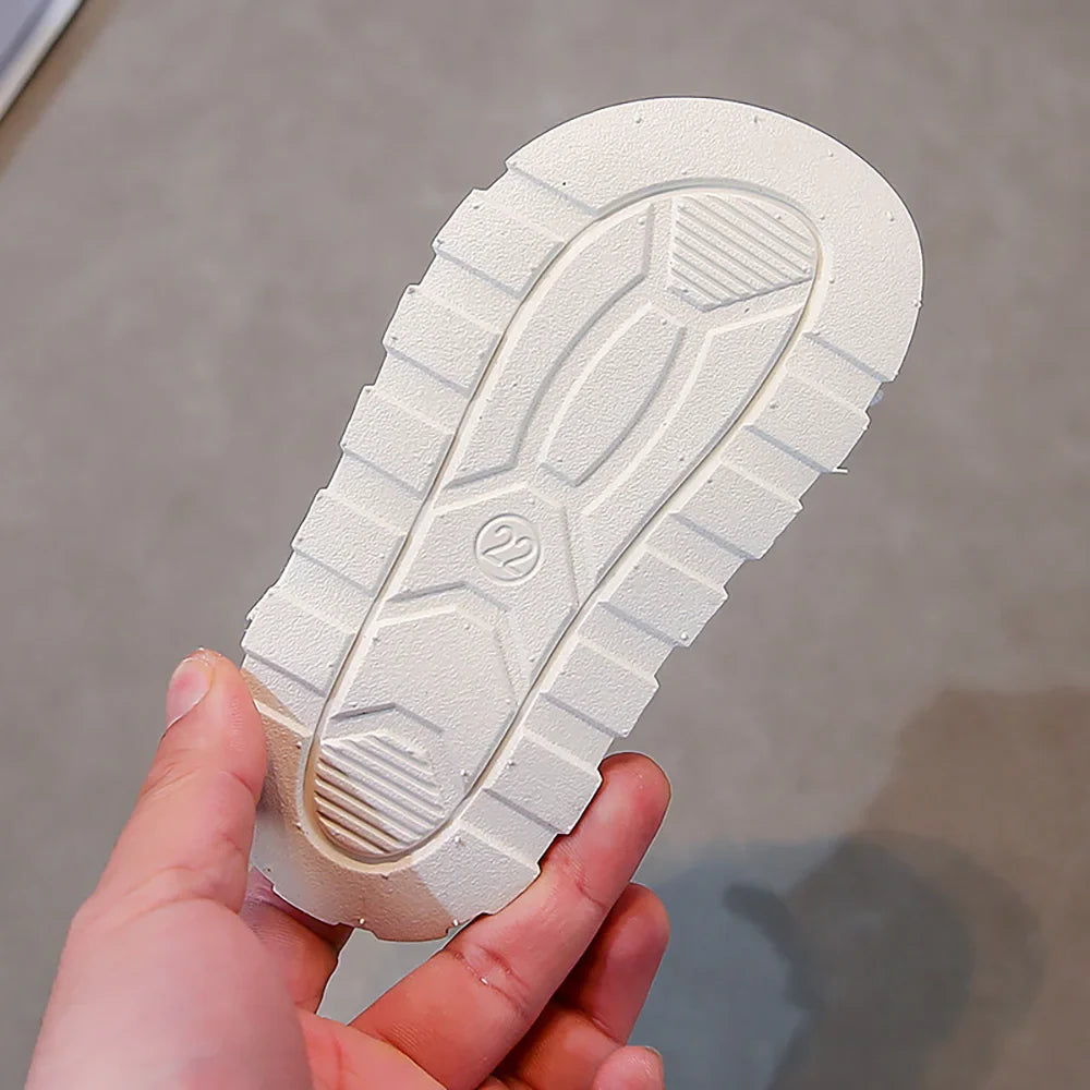 Korean Style Summer Sandals For Girls Luxury Pearl Flower Children's Beach Shoes Ergonomics Soft-soled Kid's Girl's Sandals