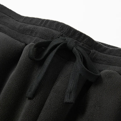 Unisex 2026 Winter New Oversize Pants Men Women Warm Fleece Liner Drawstring Trousers Casual Comfortable Gym Sweatpants