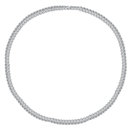 S925 Sterling Silver Plated 18K Gold Cuban Bracelet for Women Men High Carbon Zircon Diamond Bracelets Hip Hop Link Chain