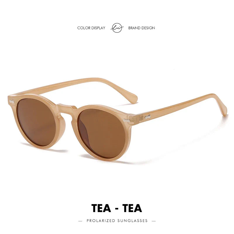 Sunglasses Women Men Tea Lens Outdoor Driving Shades Vintage Sun Glasses